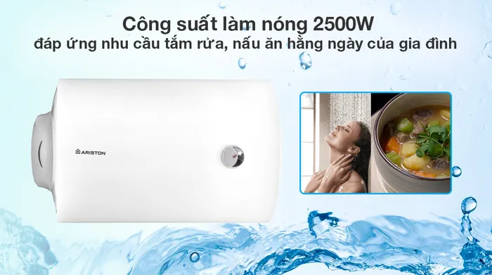 Hiệu suất làm nóng mạnh